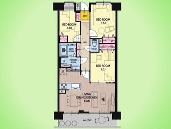 apartment 東京都町田市森野１丁目31-10　渋谷グリーンテラスⅡ1F