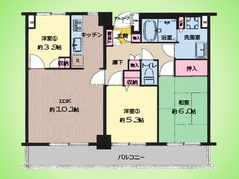 apartment 東京都町田市森野１丁目31-10　渋谷グリーンテラスⅡ1F