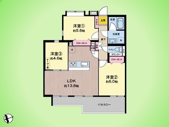 apartment 東京都町田市森野１丁目31-10　渋谷グリーンテラスⅡ1F