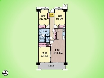 apartment 東京都町田市森野１丁目31-10　渋谷グリーンテラスⅡ1F