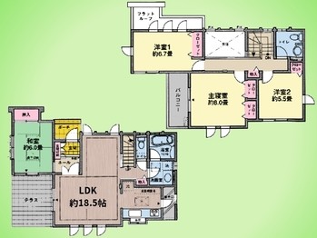 detached 東京都町田市森野１丁目31-10　渋谷グリーンテラスⅡ1F