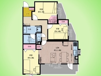 apartment 東京都町田市森野１丁目31-10　渋谷グリーンテラスⅡ1F