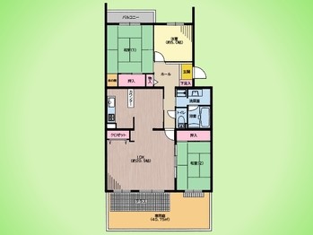 apartment 東京都町田市森野１丁目31-10　渋谷グリーンテラスⅡ1F