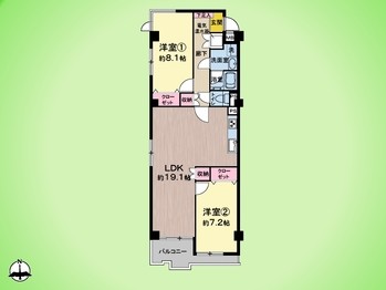 apartment 東京都町田市森野１丁目31-10　渋谷グリーンテラスⅡ1F