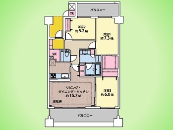 apartment 東京都町田市森野１丁目31-10　渋谷グリーンテラスⅡ1F