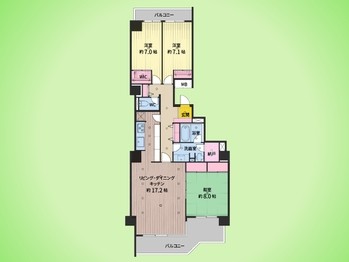 apartment 東京都町田市森野１丁目31-10　渋谷グリーンテラスⅡ1F