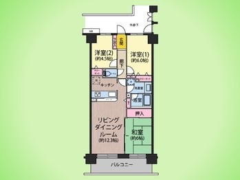 apartment 東京都町田市森野１丁目31-10　渋谷グリーンテラスⅡ1F