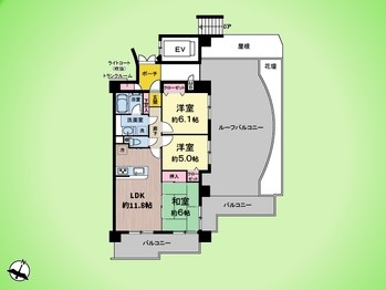 apartment 東京都町田市森野１丁目31-10　渋谷グリーンテラスⅡ1F