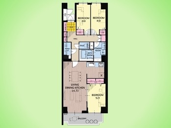 apartment 東京都町田市森野１丁目31-10　渋谷グリーンテラスⅡ1F