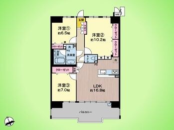 apartment 東京都町田市森野１丁目31-10　渋谷グリーンテラスⅡ1F