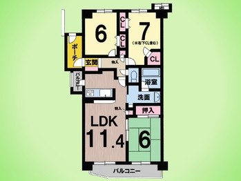 apartment 東京都町田市森野１丁目31-10　渋谷グリーンテラスⅡ1F