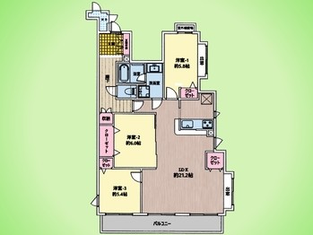 apartment 東京都町田市森野１丁目31-10　渋谷グリーンテラスⅡ1F