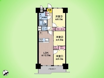 apartment 東京都町田市森野１丁目31-10　渋谷グリーンテラスⅡ1F