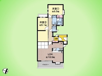 apartment 東京都町田市森野１丁目31-10　渋谷グリーンテラスⅡ1F