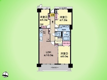apartment 東京都町田市森野１丁目31-10　渋谷グリーンテラスⅡ1F