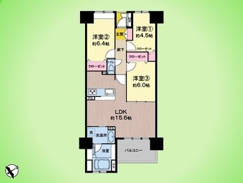 apartment 東京都町田市森野１丁目31-10　渋谷グリーンテラスⅡ1F