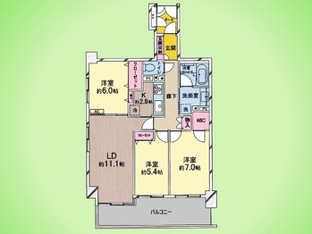 apartment 東京都町田市森野１丁目31-10　渋谷グリーンテラスⅡ1F