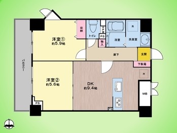 apartment 東京都町田市森野１丁目31-10　渋谷グリーンテラスⅡ1F
