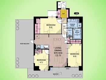 apartment 東京都町田市森野１丁目31-10　渋谷グリーンテラスⅡ1F