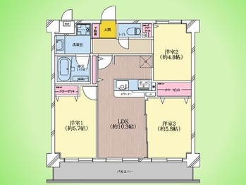 apartment 東京都町田市森野１丁目31-10　渋谷グリーンテラスⅡ1F