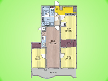 apartment 東京都町田市森野１丁目31-10　渋谷グリーンテラスⅡ1F