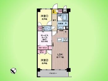 apartment 東京都町田市森野１丁目31-10　渋谷グリーンテラスⅡ1F