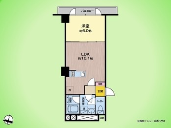 apartment 東京都町田市森野１丁目31-10　渋谷グリーンテラスⅡ1F