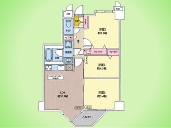 apartment 東京都町田市森野１丁目31-10　渋谷グリーンテラスⅡ1F