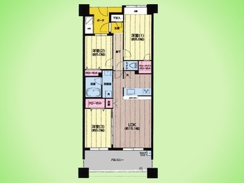 apartment 東京都町田市森野１丁目31-10　渋谷グリーンテラスⅡ1F