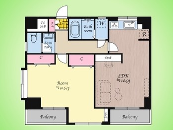 apartment 東京都町田市森野１丁目31-10　渋谷グリーンテラスⅡ1F