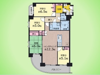 apartment 東京都町田市森野１丁目31-10　渋谷グリーンテラスⅡ1F