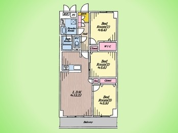 apartment 東京都町田市森野１丁目31-10　渋谷グリーンテラスⅡ1F