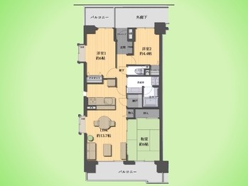 apartment 東京都町田市森野１丁目31-10　渋谷グリーンテラスⅡ1F