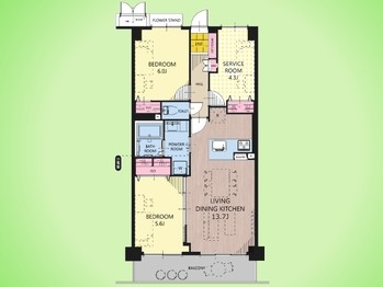 apartment 東京都町田市森野１丁目31-10　渋谷グリーンテラスⅡ1F