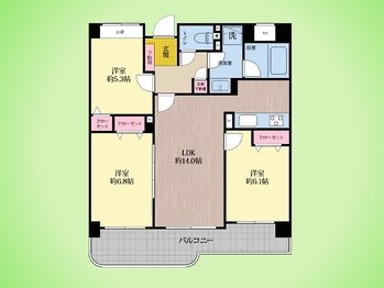apartment 東京都町田市森野１丁目31-10　渋谷グリーンテラスⅡ1F
