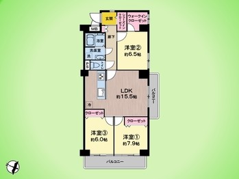 apartment 東京都町田市森野１丁目31-10　渋谷グリーンテラスⅡ1F