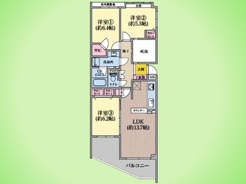apartment 東京都町田市森野１丁目31-10　渋谷グリーンテラスⅡ1F