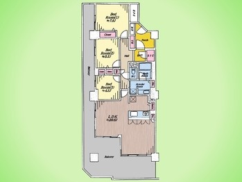 apartment 東京都町田市森野１丁目31-10　渋谷グリーンテラスⅡ1F