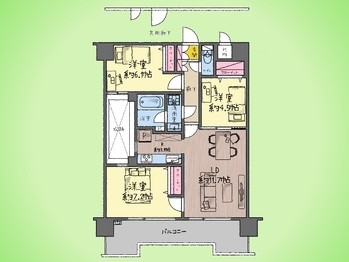 apartment 東京都町田市森野１丁目31-10　渋谷グリーンテラスⅡ1F