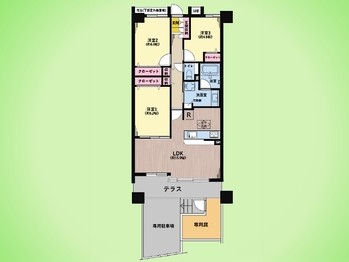 apartment 東京都町田市森野１丁目31-10　渋谷グリーンテラスⅡ1F