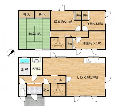 detached 北海道北広島市大曲南ヶ丘３丁目
地図を見る