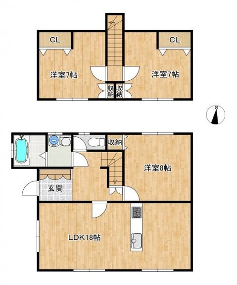 detached 北海道札幌市白石区北郷一条１丁目5番13号