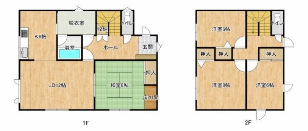 detached 北海道岩見沢市南町八条２丁目2番12号　小田ﾋﾞﾙ1F