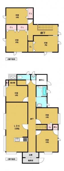 detached 青森県十和田市大字三本木字稲吉85-66