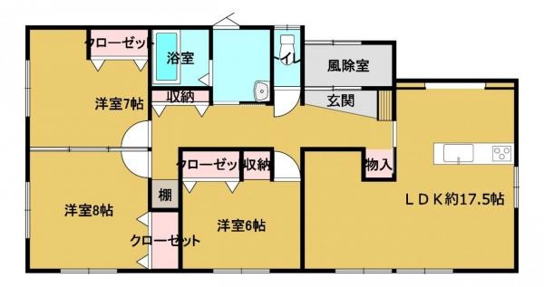 detached 青森県十和田市大字三本木字稲吉85-66