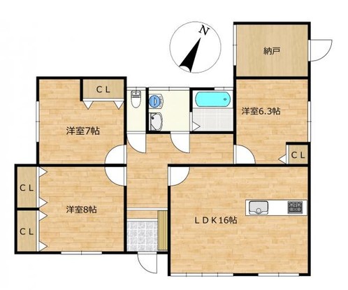 detached 青森県十和田市大字三本木字稲吉85-66