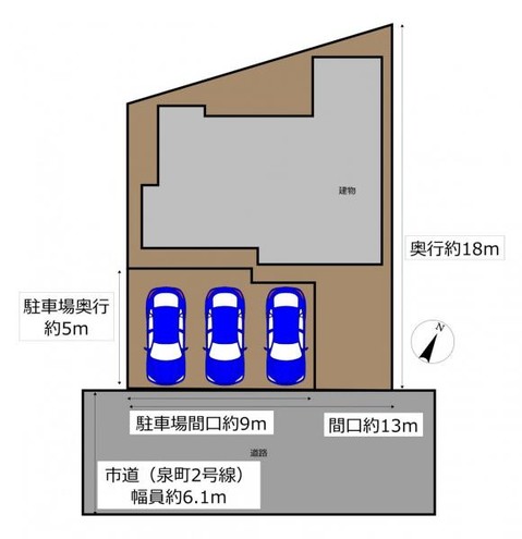 detached 青森県十和田市大字三本木字稲吉85-66