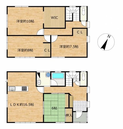 detached 青森県十和田市大字三本木字稲吉85-66