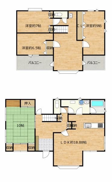 detached 青森県十和田市大字三本木字稲吉85-66