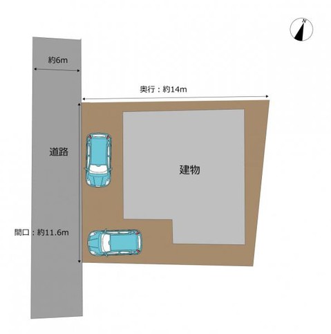 detached 青森県八戸市城下１丁目14-4　地代所ビル　1-C号室